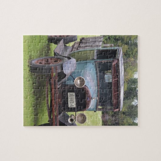 Antiker LKW Puzzle (Horizontal)