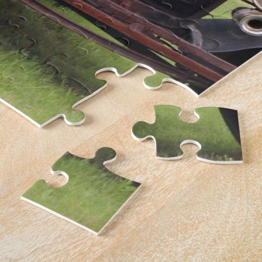 Antiker LKW Puzzle (Seite)