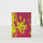 Antiker Lüster ~ Karte (Vorderseite)