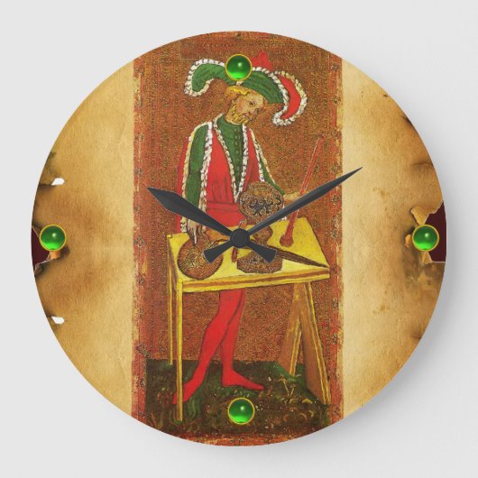 ANTIKER MAGIER DER RENAISSANCE-TAROTS 1 /THE GROßE WANDUHR (Vorderseite)