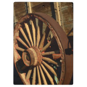 Antiker Maultierzuglastwagen Klemmbrett (Rückseite)