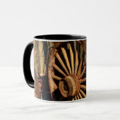 Antiker Maultierzuglastwagen Tasse (Vorderseite Links)