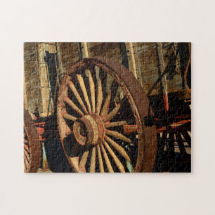 Antiker Maultierzugwagen Puzzle