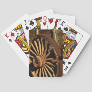 Antiker Maultierzugwagen Spielkarten