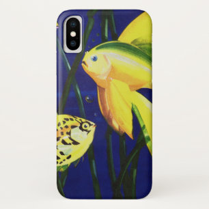Antiker Meeresleben-Fisch, Fantasie-Goldfisch im A Case-Mate iPhone Hülle