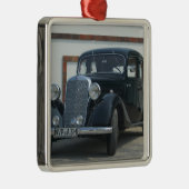 antiker Mercedes 3 Silbernes Ornament (Rechts)