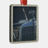 antiker Mercedes 4 Ornament Aus Metall (Rechts)