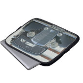 antiker Mercedes Laptopschutzhülle (Vorne Knopf)