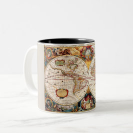 Antiker mittelalterlicher, historischer zweifarbige tasse