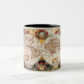 Antiker mittelalterlicher, historischer zweifarbige tasse (Mittel)