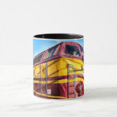 Antiker Motor-Kaffeezug Tasse (Zentrum)