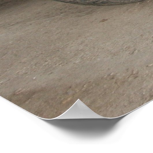 Antiker Motor Poster (Ecke)