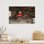 Antiker Motor Poster (Küche)