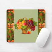 Antiker Obstkorb in Kunstoptik Mousepad (Mit Mouse)