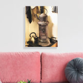ANTIKER OFEN LEINWANDDRUCK (Insitu (Wohnzimmer))