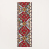 Antiker Orientalischer Ottoman Kilim Rug Yogamatte (Rückseite)