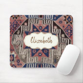 Antiker orientalischer roter türkischer Persertepp Mousepad (Mit Mouse)