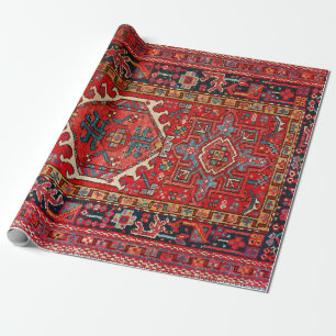 Antiker Orientalischer Türkischer Persischer Teppi Geschenkpapier