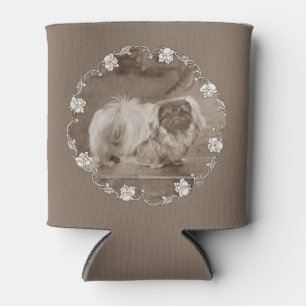 Antiker Pekingese Dosenkühler