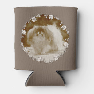 Antiker Pekingese Dosenkühler