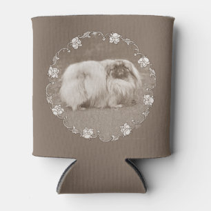 Antiker Pekingese Dosenkühler