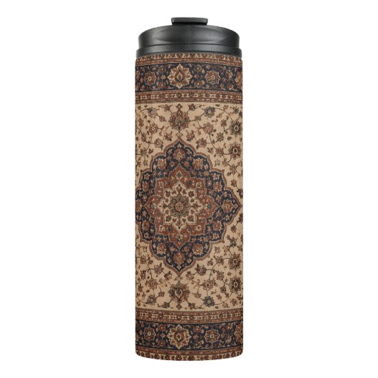 Antiker Perserteppich-Muster-Kaffeebecher | Elegan Thermosbecher (Vorderseite)