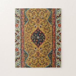 Antiker persischer reicher Teppich Eleganter Teppi Puzzle