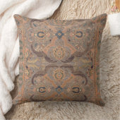 Antiker Persischer Teppich Brown Beige Kissen (Decke)