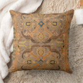 Antiker Persischer Teppich Brown Orange Kissen (Decke)