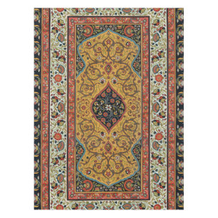 Antiker persischer Teppich Elegantes Design Tischdecke