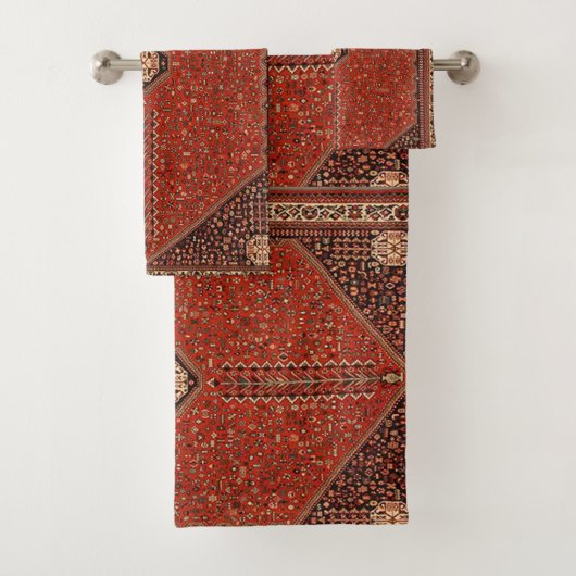 Antiker Persischer Türkischer Orientalischer Kilim Badhandtuch Set (Insitu)