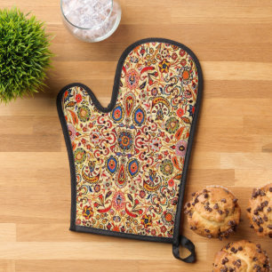 Antiker persischer türkischer Teppich Ofenhandschuh