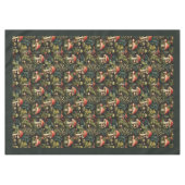 Antiker Pilztischdecken-Ton Erde Waldstil Tischdecke (Vorderseite (Horizontal))