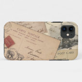 Antiker Postkarten-Kasten Frankreichs Case-Mate iPhone Hülle (Rückseite (Horizontal))