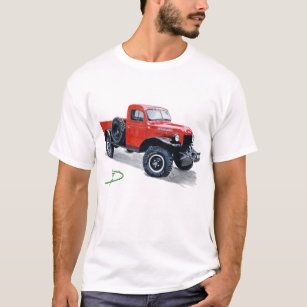 Antiker Power-Lastwagen-LKW-T - Shirt