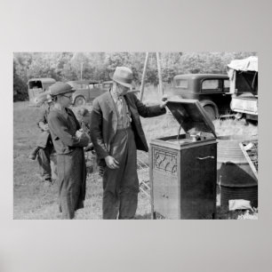 Antiker Rekordspieler, Dreißigerjahre Poster