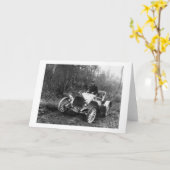 Antiker Roadster, 1911 Karte (Gelbe Blume)