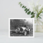 Antiker Roadster, 1911 Postkarte (Stehend Vorderseite)