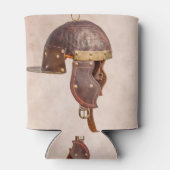 Antiker römischer Militärhelm Dosenkühler (Rückseite)