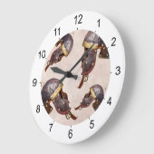 Antiker römischer Militärhelm Große Wanduhr (Winkel)