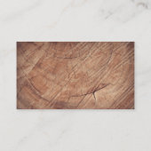 Antiker roter Traktor Visitenkarte (Rückseite)