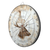 Antiker Rotwild-Druck 5 Dartscheibe (Vorderseite rechts)