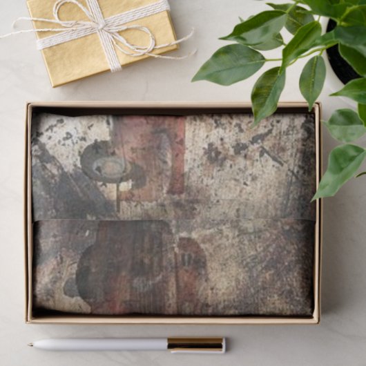 Antiker Rustikaler LKW Seidenpapier (Geschenk)