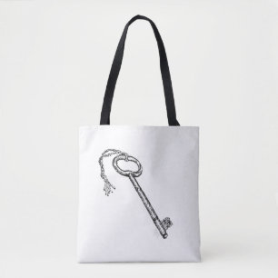 Antiker Schlüssel Tasche