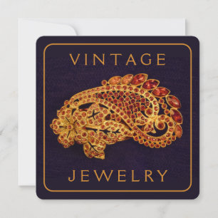 ANTIKER SCHMUCK Flatcard 