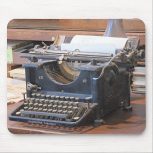 Antiker Schreibmaschinen-Mauspad Mousepad