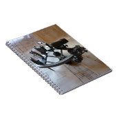 Antiker Sextant Notizblock (Rechte Seite)