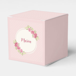 Antiker Shabby Chic Rosen Rahmen Geschenkschachtel
