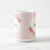 Antiker Shabby-Chic-Rosenrahmen Kaffeetasse (Mittel)