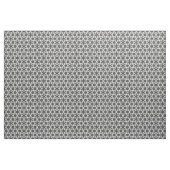 Antiker Spitzenprint - Schwarz-Weiß Stoff (Yard (91,4 cm))